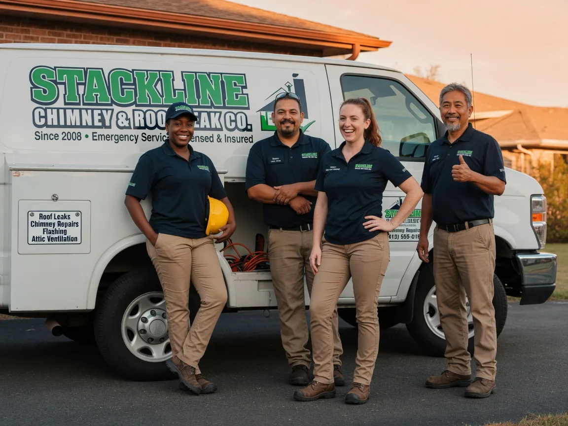 Chimney flashing repair company in Le Grand, CA